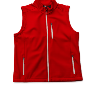 Мъжки червен Softshell елек AmayaDM